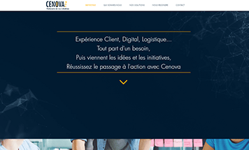 Miniature Site Web Cenova