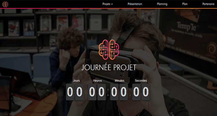 Site De la Journée Projet IIM / ESILV