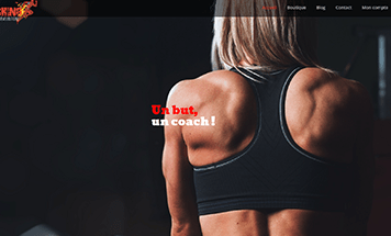 Miniature Site Web Personal Coaching Evolution