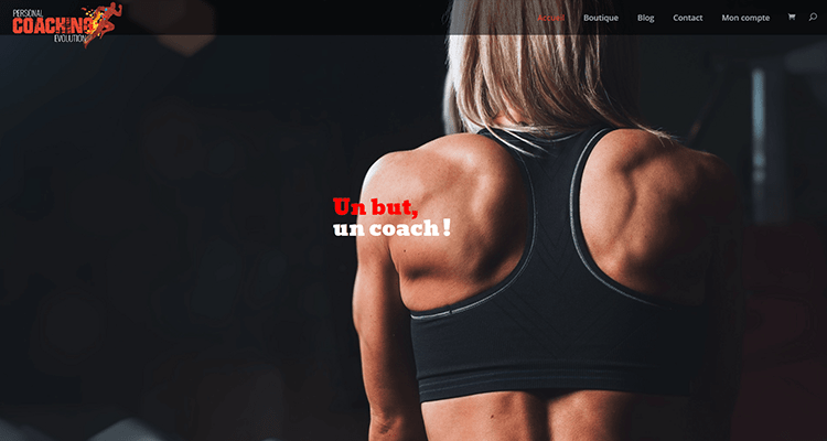 Site Personal Coaching Évolution